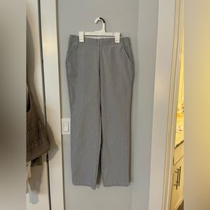 Pinstripe Work Pants